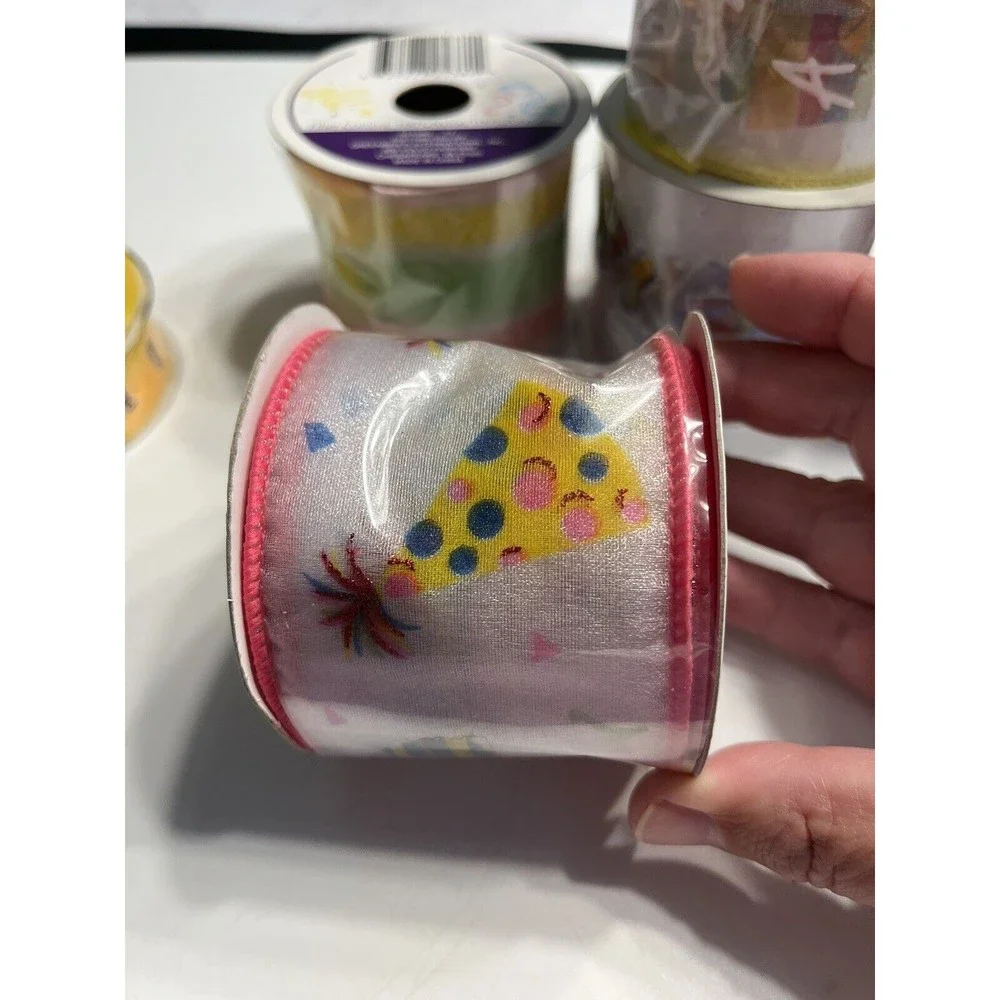 New - 9 Rolls of Craft / Gift Wrapping Ribbon